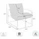 Rogan Soft Oat Performance Fabric Accent Chair