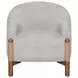 Stormy Butter Cream Upholstered Accent Chair