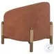 Stormy Salted Rust Performance Fabric Accent Chair