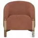 Stormy Salted Rust Performance Fabric Accent Chair