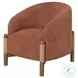 Stormy Salted Rust Performance Fabric Accent Chair