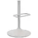 Toby Ivory and Vintage Taupe Upholstered Swivel Bar Stool