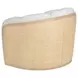 Violet Desert Sand Upholstered Accent Chair