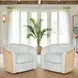 Violet Desert Sand Upholstered Accent Chair