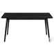 Westmont Black 59" Rectangular Dining Table