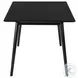 Westmont Black 59" Rectangular Dining Table