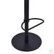Zuma Vintage Coffee Adjustable Swivel Metal Bar Stool