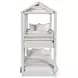 Lodge Cookies and Cream Complete Loft Bunk Bed