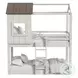 Lodge Cookies and Cream Complete Loft Bunk Bed