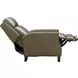 Ledger Oasis Olive Leather Push Thru The Arms Recliner