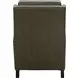 Ledger Oasis Olive Leather Push Thru The Arms Recliner