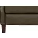 Ledger Oasis Olive Leather Push Thru The Arms Recliner