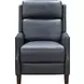 Ledger Santa Fe Ocean Leather Power Recliner with Power Headrest and USB Charging