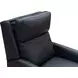 Ledger Santa Fe Ocean Leather Power Recliner with Power Headrest and USB Charging