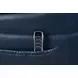 Leighton Marco Navy Blue Leather Lay Flat Power Lift Recliner with Power Headrest and Power Lumbar