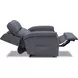 Lena Cappricio Slate Performance Fabric Power Lift Recliner with USB Charging and 2 Zone Heat