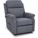 Lena Cappricio Slate Performance Fabric Power Lift Recliner with USB Charging and 2 Zone Heat