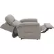 Lena Capriccio Dove Performance Fabric Power Lift Recliner with USB Charging and 2 Zone Heat