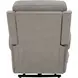 Lena Capriccio Dove Performance Fabric Power Lift Recliner with USB Charging and 2 Zone Heat