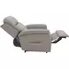 Lena Capriccio Dove Performance Fabric Power Lift Recliner with USB Charging and 2 Zone Heat