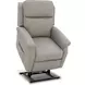 Lena Capriccio Dove Performance Fabric Power Lift Recliner with USB Charging and 2 Zone Heat