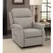 Lena Capriccio Dove Performance Fabric Power Lift Recliner with USB Charging and 2 Zone Heat