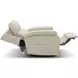 Lena Rainer Dove Power Lift Recliner with USB Charging and 2 Zone Heat
