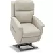 Lena Rainer Dove Power Lift Recliner with USB Charging and 2 Zone Heat