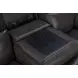 Leon Matteo Smokey Gray Leather 77" Triple Power Reclining Console Loveseat with USB Charging