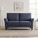 Leslie Blue 56" Loveseat