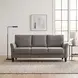 Leslie Chocolate 79" Sofa