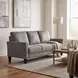 Leslie Chocolate 79" Sofa