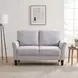 Leslie Gray 56" Loveseat