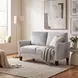 Leslie Gray 56" Loveseat