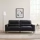 Lewes Black 76" Sofa