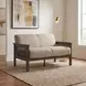 Lewiston Light Brown 50" Loveseat