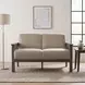 Lewiston Light Brown 50" Loveseat