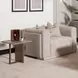 Canberra Light Ash Square End Table