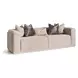 Canberra Mink 101" Sofa