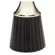 Carmela Glossy Charcoal Sand 113" Extendable Rectangular Dining Table