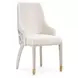 Carmela Shimmer Ivory Dining Room Set