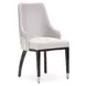 Carmela Glossy Charcoal Sand Extendable Rectangular Dining Room Set