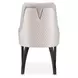 Carmela Charcoal Sand and Zinc Dining Arm Chair