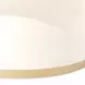 Gineverra Ivory and Gold Rectangular Cocktail Table