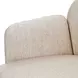Lisbon Silken Matte Cream and Opal Dining Arm Chair