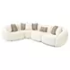 Le Montreaux Cloud White 6 Piece 126" Modular Sectional