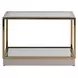 Savannah Breeze Bright Gold Tall Cocktail Table Set of 2