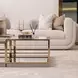 Savannah Breeze Bright Gold Tall Cocktail Table Set of 2