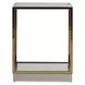 Savannah Breeze Bright Gold Square End Table