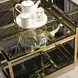 Savannah Breeze Bright Gold Short Cocktail Table Set of 2